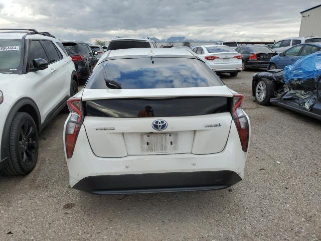 JTDKBRFU7H3056576 - 2017 TOYOTA PRIUS WHITE photo 6