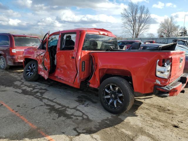 3GCPCPEC2JG530551 - 2018 CHEVROLET SILVERADO C1500 CUSTOM RED photo 2