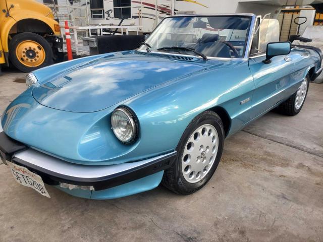 ZARBA5587K1066209 - 1989 ALFA ROMEO SPIDER VELOCE BLUE photo 2