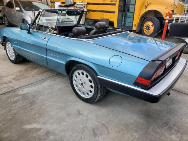 ZARBA5587K1066209 - 1989 ALFA ROMEO SPIDER VELOCE BLUE photo 3