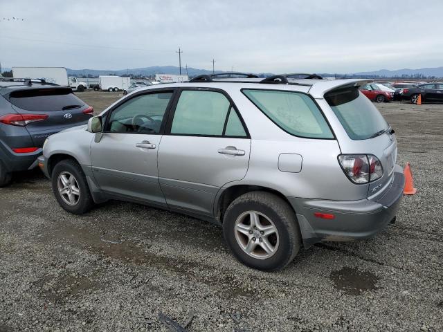 JTJHF10U220282765 - 2002 LEXUS RX 300 SILVER photo 2