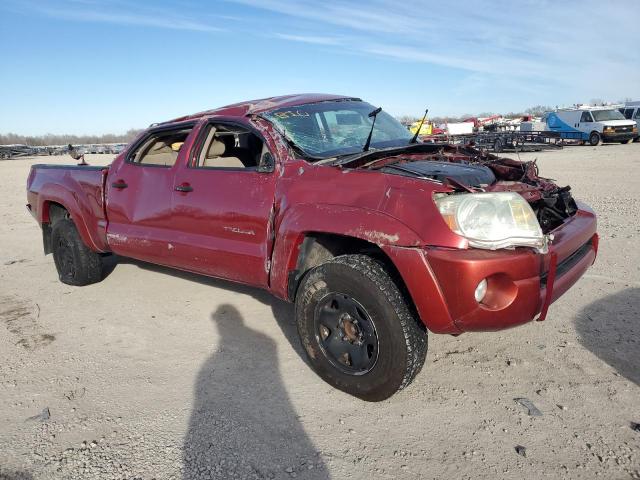 5TEKU72N27Z371542 - 2007 TOYOTA TACOMA DOUBLE CAB PRERUNNER LONG BED RED photo 4
