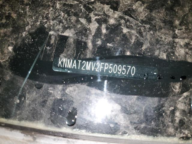 KNMAT2MV2FP509570 - 2015 NISSAN ROGUE S GRAY photo 13