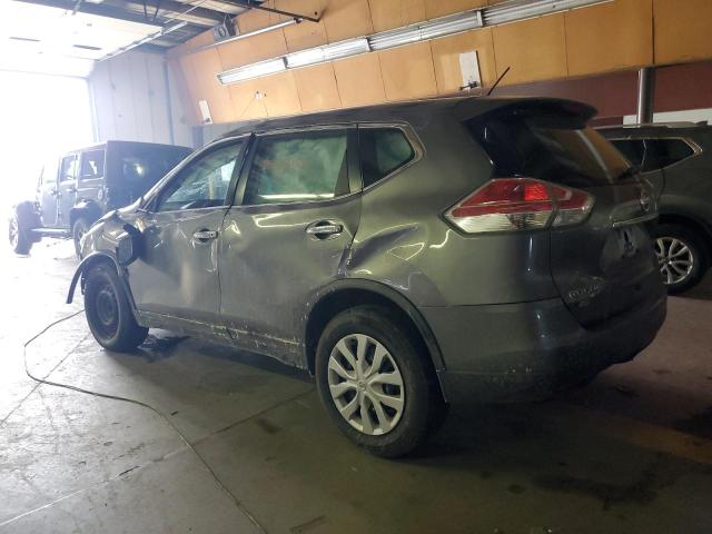 KNMAT2MV2FP509570 - 2015 NISSAN ROGUE S GRAY photo 2