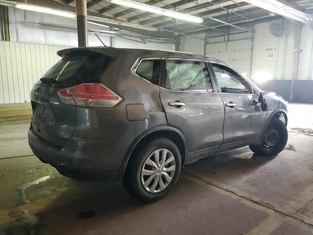 KNMAT2MV2FP509570 - 2015 NISSAN ROGUE S GRAY photo 3