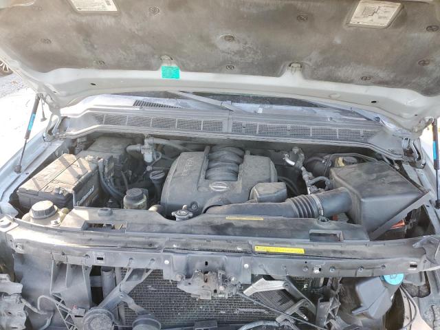 1N6AA06B54N581057 - 2004 NISSAN TITAN XE SILVER photo 11