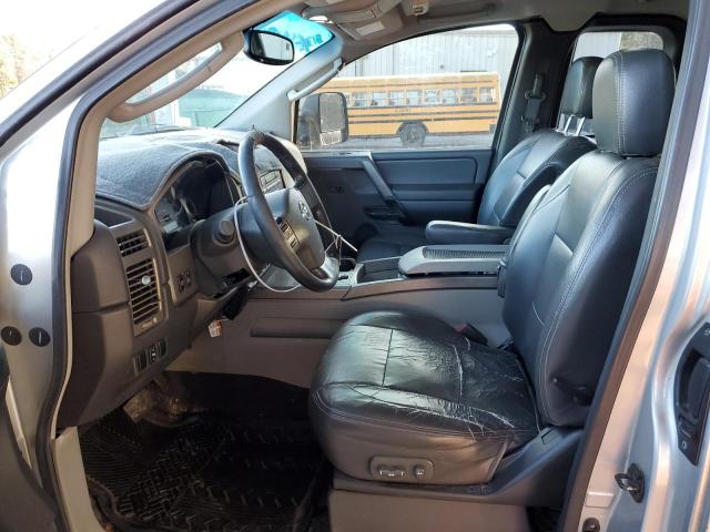 1N6AA06B54N581057 - 2004 NISSAN TITAN XE SILVER photo 7