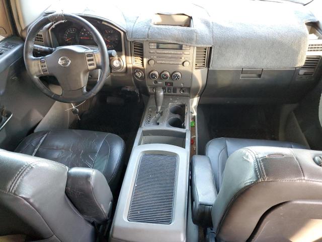 1N6AA06B54N581057 - 2004 NISSAN TITAN XE SILVER photo 8