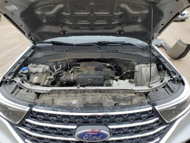 1FMSK7DH9LGC89673 - 2020 FORD EXPLORER X SILVER photo 11