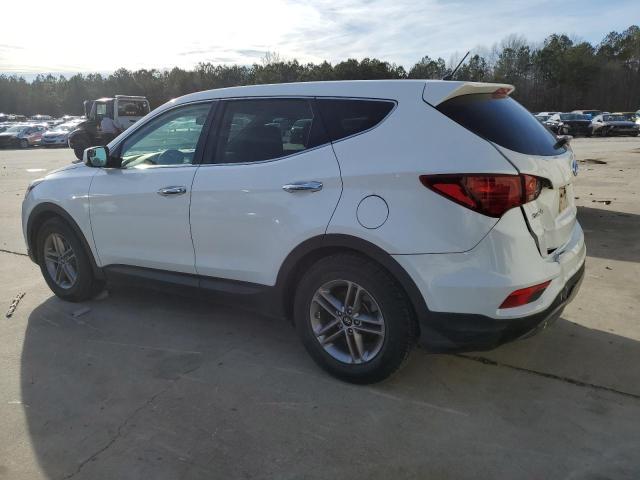 5NMZT3LB2JH077905 - 2018 HYUNDAI SANTA FE S WHITE photo 2