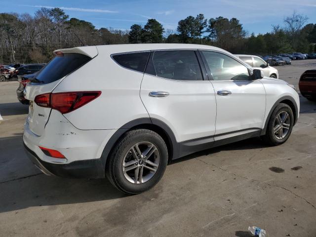 5NMZT3LB2JH077905 - 2018 HYUNDAI SANTA FE S WHITE photo 3