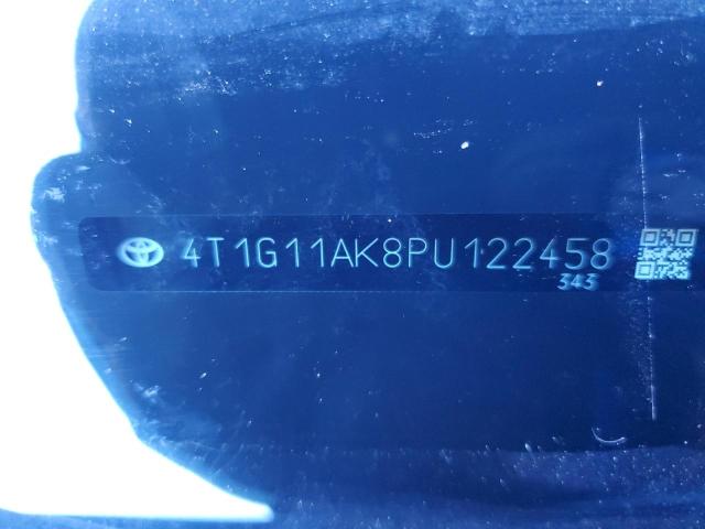 4T1G11AK8PU122458 - 2023 TOYOTA CAMRY SE NIGHT SHADE BLUE photo 12