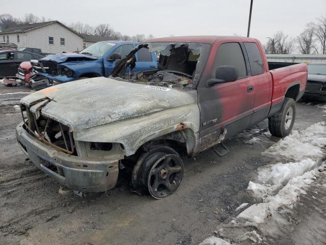 3B7HF13Z71G789178 - 2001 DODGE RAM 1500 RED photo 2