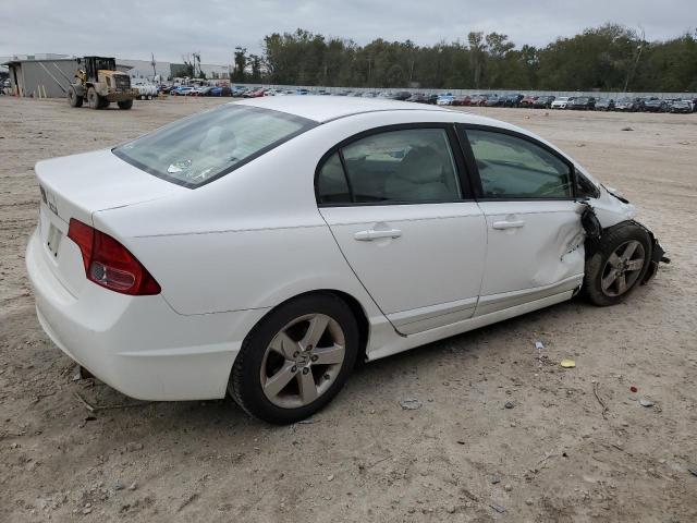 1HGFA16838L058707 - 2008 HONDA CIVIC EX WHITE photo 3