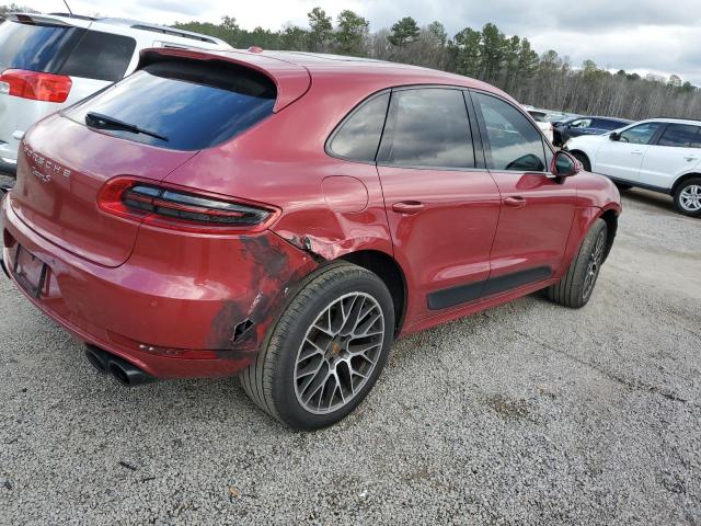 WP1AB2A53FLB65759 - 2015 PORSCHE MACAN S RED photo 3