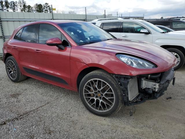 WP1AB2A53FLB65759 - 2015 PORSCHE MACAN S RED photo 4