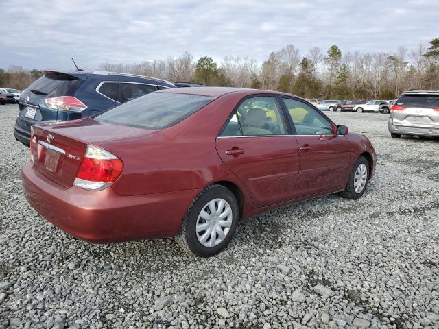 4T1BE32K65U059558 - 2005 TOYOTA CAMRY LE BURGUNDY photo 3