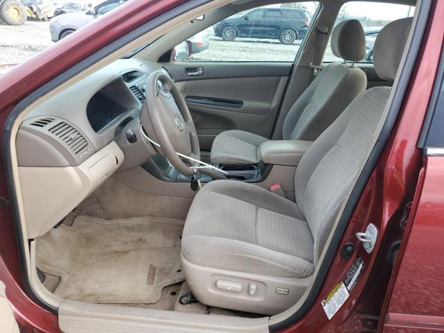 4T1BE32K65U059558 - 2005 TOYOTA CAMRY LE BURGUNDY photo 7