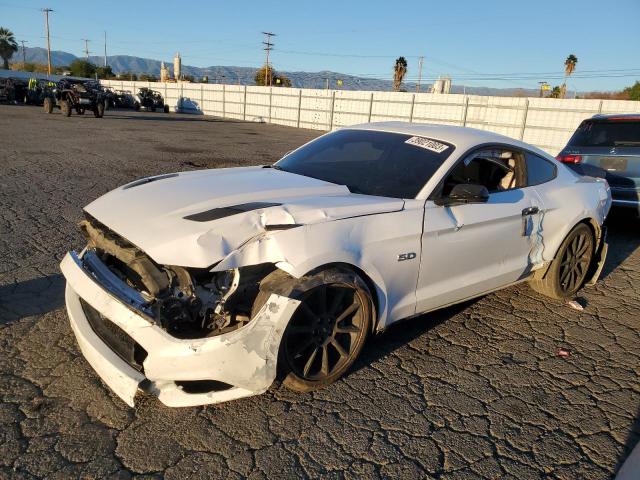 1FA6P8CF0G5328039 - 2016 FORD MUSTANG GT WHITE photo 1