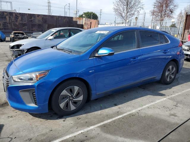 KMHC75LC3JU061098 - 2018 HYUNDAI IONIQ SEL BLUE photo 1