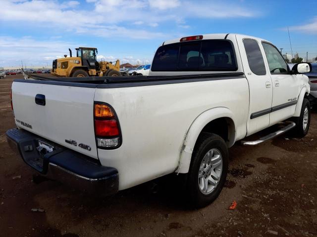 5TBBT44194S443298 - 2004 TOYOTA TUNDRA ACCESS CAB SR5 WHITE photo 3