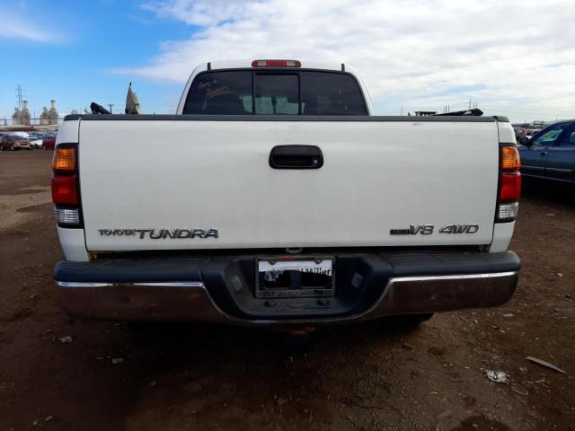 5TBBT44194S443298 - 2004 TOYOTA TUNDRA ACCESS CAB SR5 WHITE photo 6