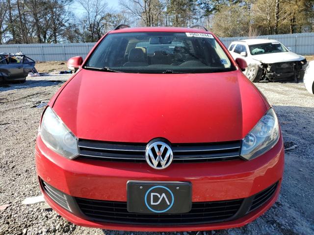 3VWPL7AJ7DM676970 - 2013 VOLKSWAGEN JETTA TDI RED photo 5