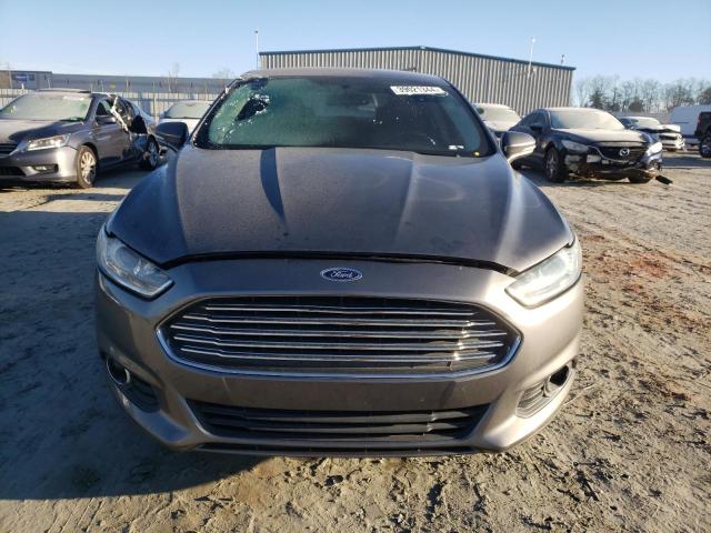 3FA6P0HD0ER230650 - 2014 FORD FUSION SE GRAY photo 5