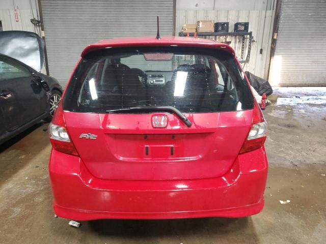 JHMGD38697S005398 - 2007 HONDA FIT S Qırmızı foto 6