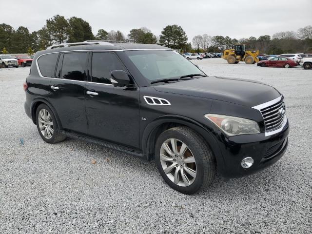 JN8AZ2NE4E9063863 - 2014 INFINITI QX80 BLACK photo 4