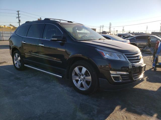 1GNKRJKDXEJ283553 - 2014 CHEVROLET TRAVERSE LTZ BLACK photo 4