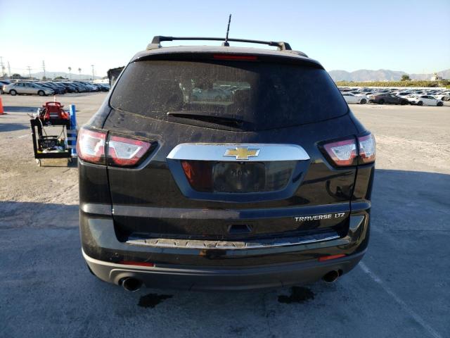 1GNKRJKDXEJ283553 - 2014 CHEVROLET TRAVERSE LTZ BLACK photo 6