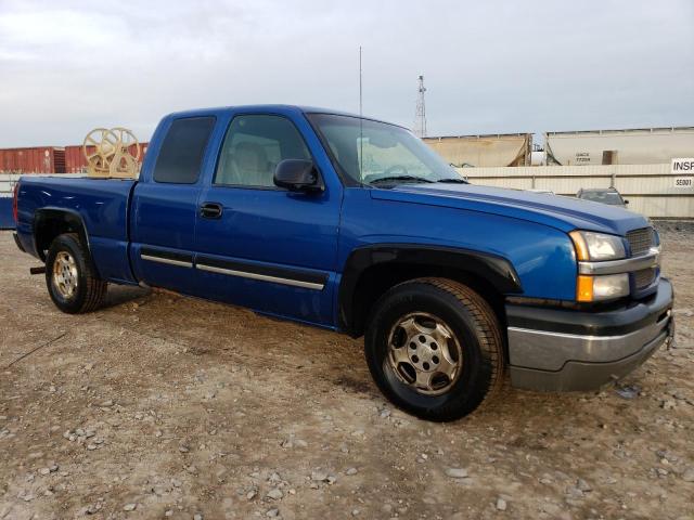 2GCEC19V431184823 - 2003 CHEVROLET SILVERADO C1500 BLUE photo 4