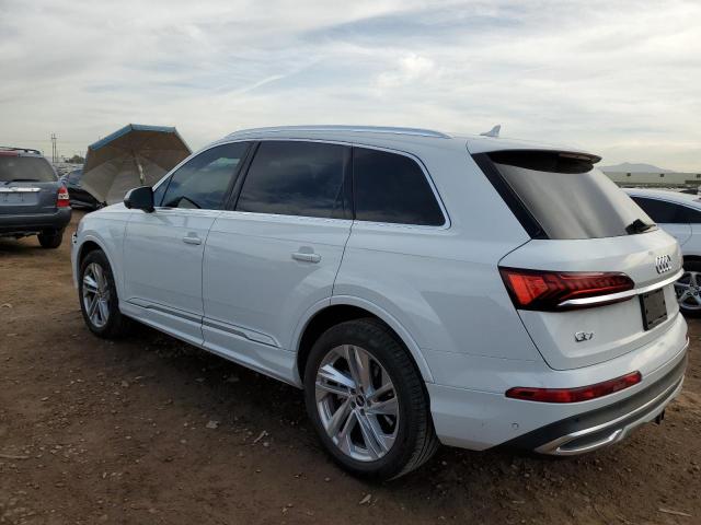 WA1AJAF71MD017183 - 2021 AUDI Q7 PREMIUM WHITE photo 2