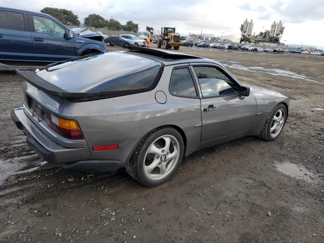 WP0AA0947FN458069 - 1985 PORSCHE 944 GRAY photo 3