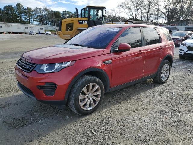 SALCP2BG9HH659750 - 2017 LAND ROVER DISCOVERY SE RED photo 1