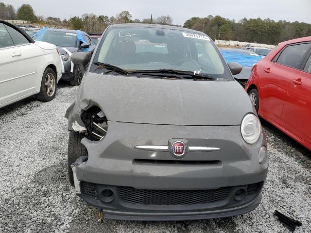 3C3CFFKH6KT803343 - 2019 FIAT 500 POP GRAY photo 5