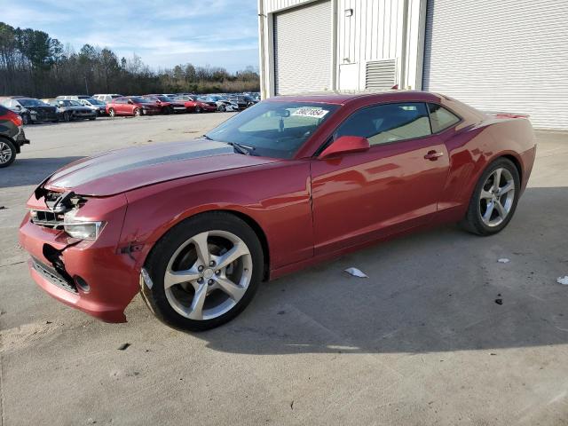 2G1FD1E36F9300561 - 2015 CHEVROLET CAMARO LT RED photo 1