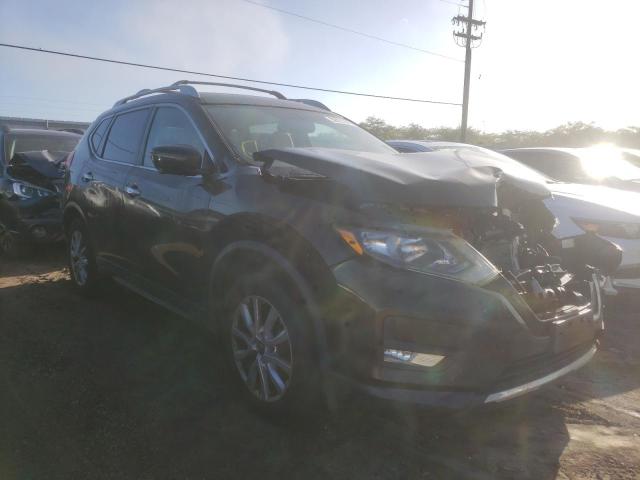 5N1AT2MT5HC787626 - 2017 NISSAN ROGUE S GREEN photo 4