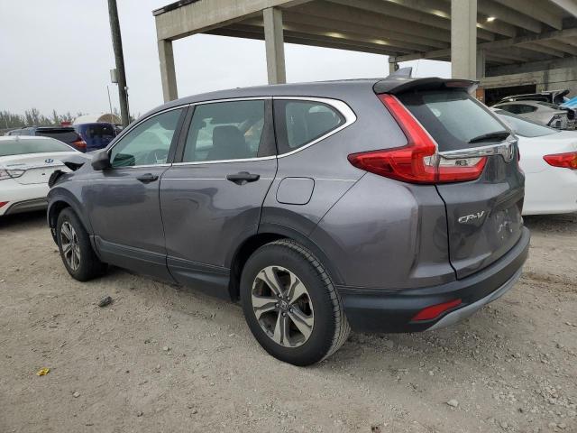 2HKRW5H35KH404855 - 2019 HONDA CR-V LX GRAY photo 2