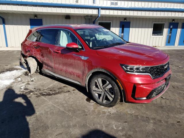 KNDRMDLH2N5066578 - 2022 KIA SORENTO SX PRESTIGE RED photo 4