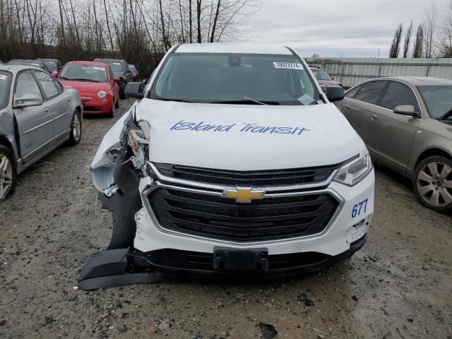 1GNEVLKW6LJ139338 - 2020 CHEVROLET TRAVERSE LS WHITE photo 5