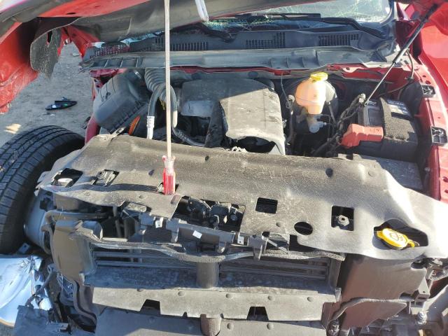 1C6RR6LG2NS197989 - 2022 RAM 1500 CLASS SLT წითელი ფოტო 11