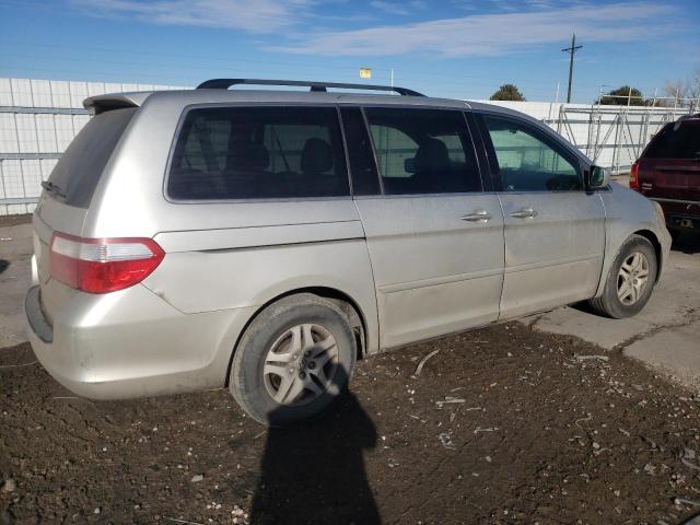 5FNRL38617B455069 - 2007 HONDA ODYSSEY EXL SILVER photo 3