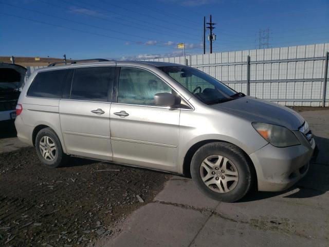 5FNRL38617B455069 - 2007 HONDA ODYSSEY EXL SILVER photo 4