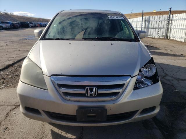 5FNRL38617B455069 - 2007 HONDA ODYSSEY EXL SILVER photo 5