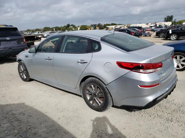 5XXGT4L31LG390242 - 2020 KIA OPTIMA LX SILVER photo 2