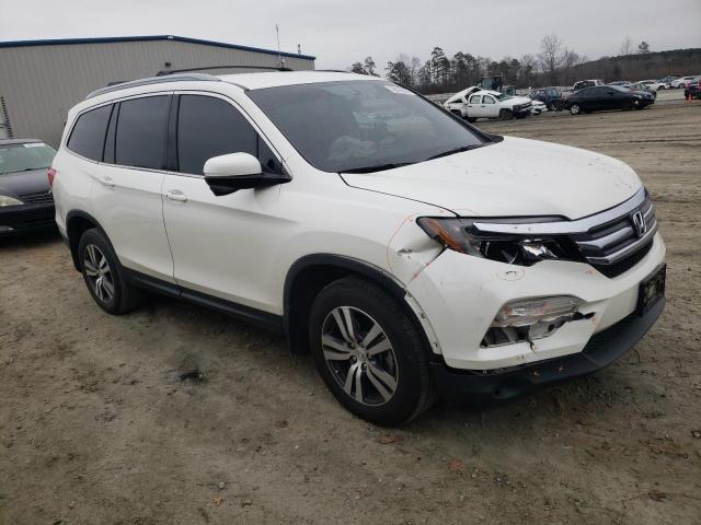 5FNYF5H3XHB046381 - 2017 HONDA PILOT EX WHITE photo 4