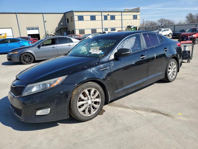 5XXGN4A72FG355584 - 2015 KIA OPTIMA EX BLACK photo 1