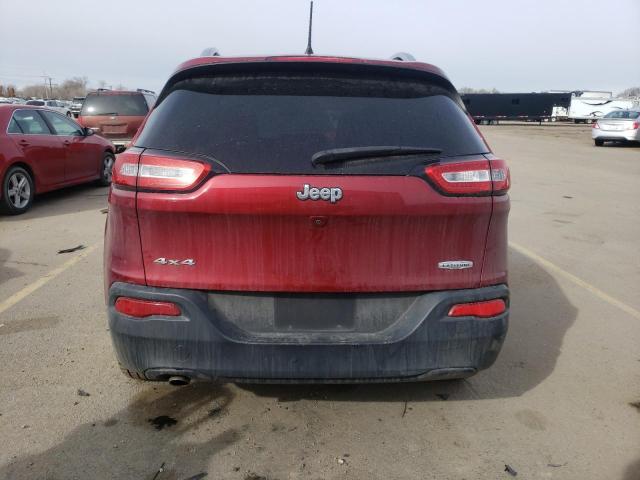 1C4PJMCB9HD229099 - 2017 JEEP CHEROKEE LATITUDE RED photo 6